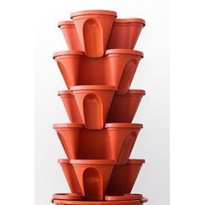 CAJA 36 MACETAS TREBOL+ 36 REJILLAS AUTORRIEGO ECOGARDEN...