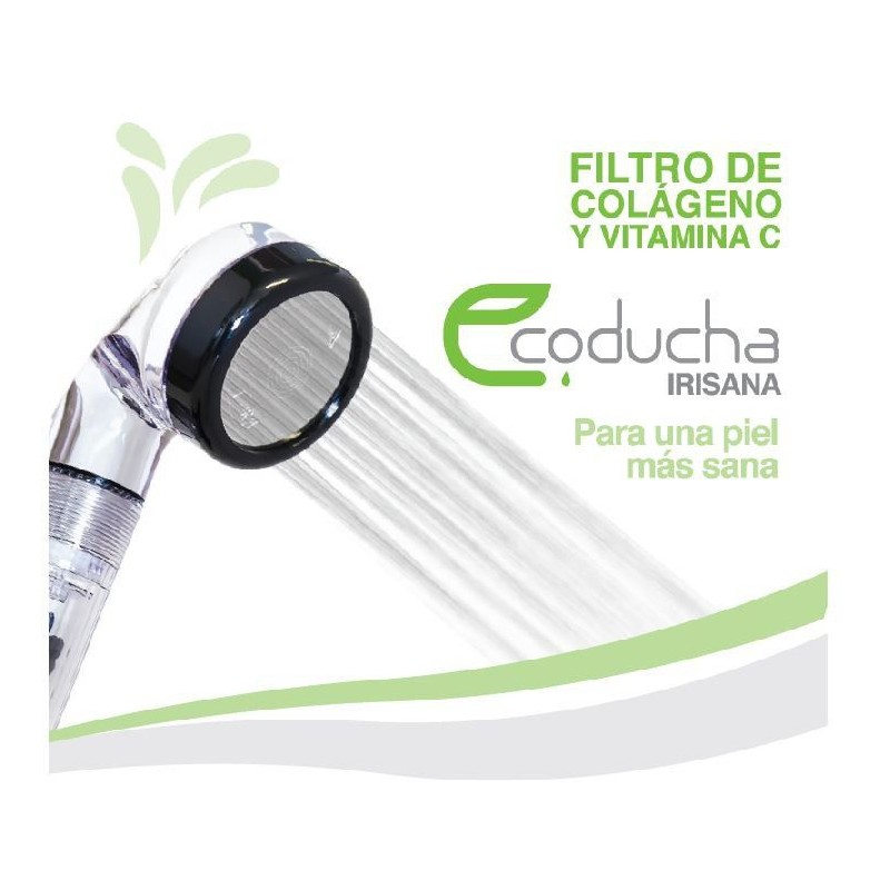 FILTRO ECODUCHA IRISANA CON COLAGENO...