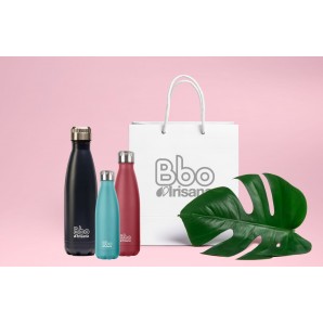 Bbo Irisana thermos bottle with neoprene cover. Stainless... 2