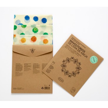 ENVOLTORIOS DE CERA DE ABEJA IR113 IRISANA