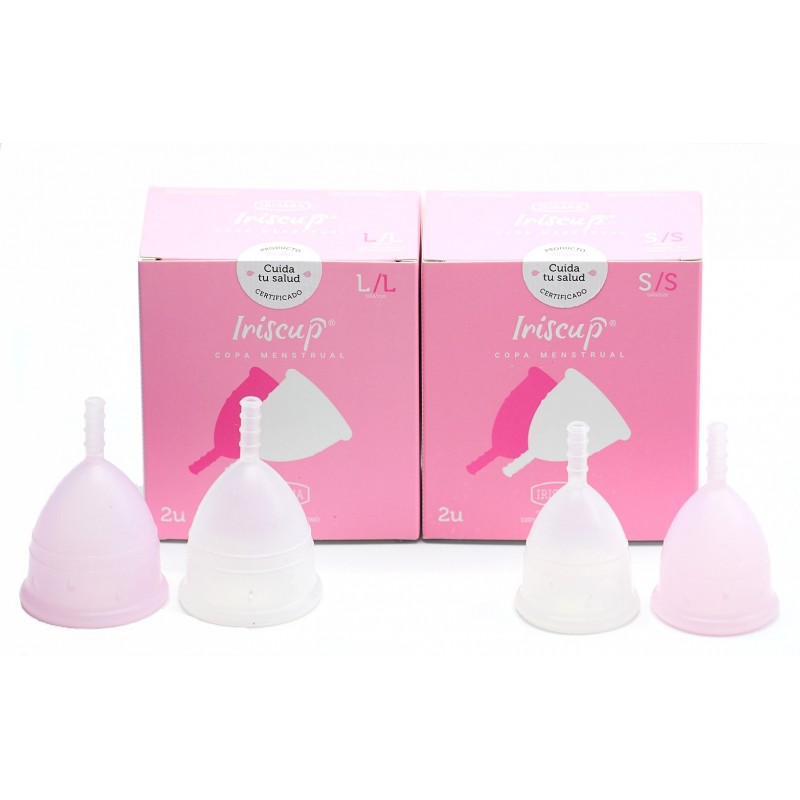 Iriscup menstrual cup two units Iriscup menstrual cup two units