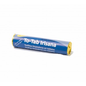 Toallitas comprimidas To-Tab Irisana. Rollo de 10... 2