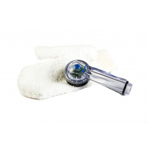 Set baby Ecoducha Irisana. Ecoducha mini y manopla de...