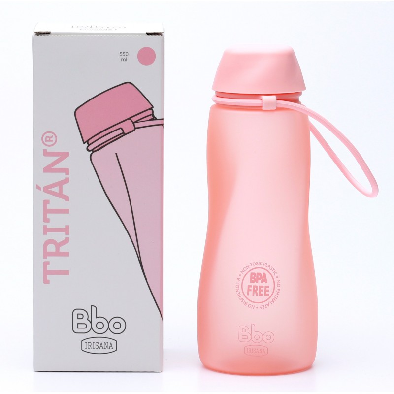 Bottiglia di Tritan BBO Irisana 550 ml. Bottiglia di Tritan BBO Irisana 550 ml.