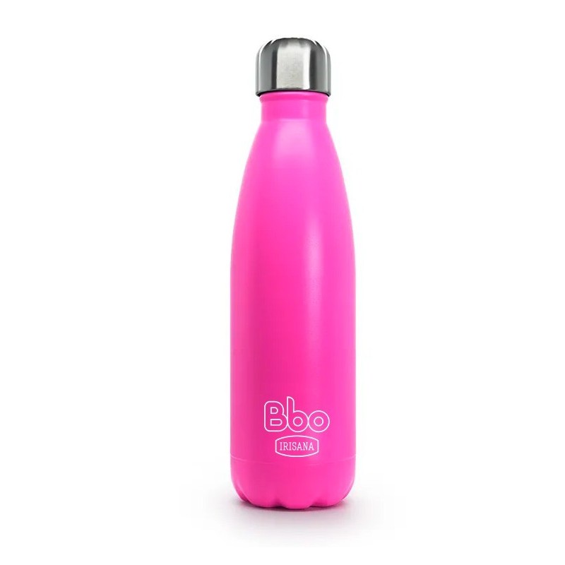 Borraccia riutilizzabile Bbo Irisana in acciaio inossidabile con custodia  in neoprene da 500 ml