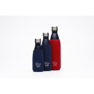 Borraccia termica Bbo Irisana con rivestimento in neoprene. 500 ml.