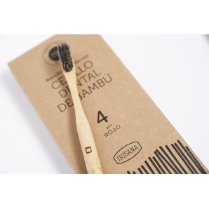 Irisana activated carbon toothbrush. Box of 4 units 2