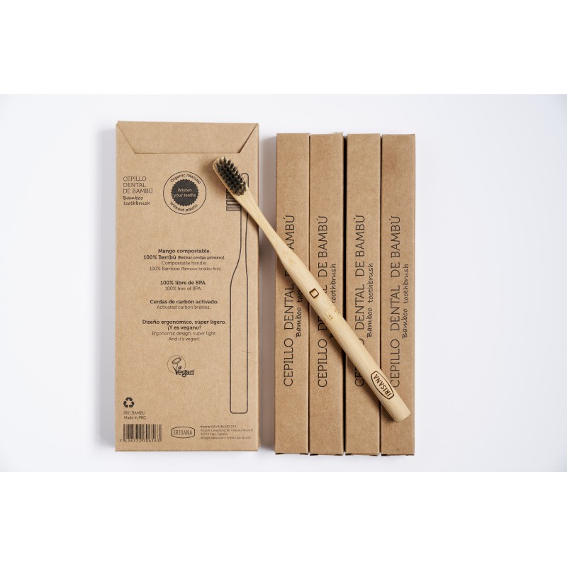 Irisana activated carbon toothbrush....