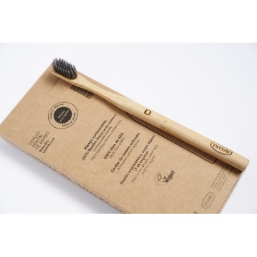 Irisana activated carbon toothbrush. Box of 4 units