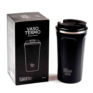 Bicchiere thermos Bbo Irisana. Acciaio inossidabile, 450 ml. 2