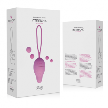 Pelvic floor trainer, with different weights, Intimichic by Irisana intima