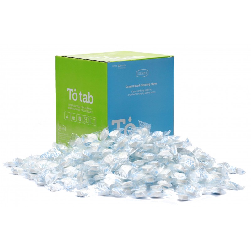Komprimierte Tücher To-Tab Irisana.... Komprimierte Tücher To-Tab Irisana....
