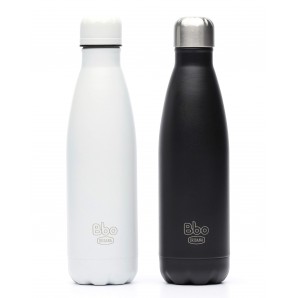Bbo Irisana Thermosflasche mit Karabiner. Edelstahl, 500 ml.