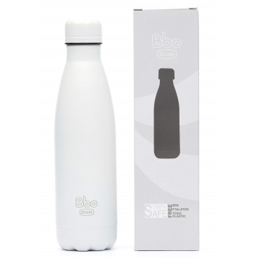 Bbo Irisana Thermos Bottle with Carabiner. Stainless Steel, 500 ml.