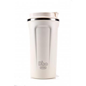 Bicchiere thermos Bbo Irisana. Acciaio inossidabile, 450 ml.