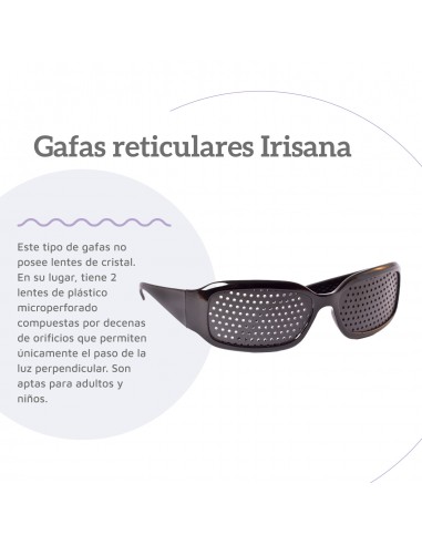 Gafas reticulares para mejorar la vista