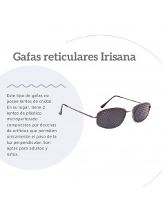 Gafas reticulares: un verdadero entrenamiento de estimulación y relajación  ocular