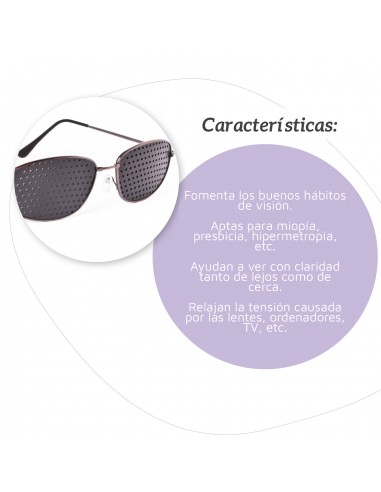 Comprar Gafas de visión astigmatismo vista mejorar el cuidado de los ojos gafas  estenopeicas