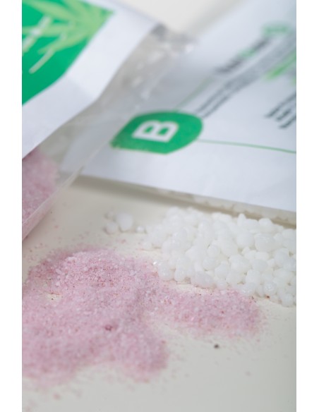 Fertilizante en polvo hidropónico. Nutribase A+B. Altamente soluble.