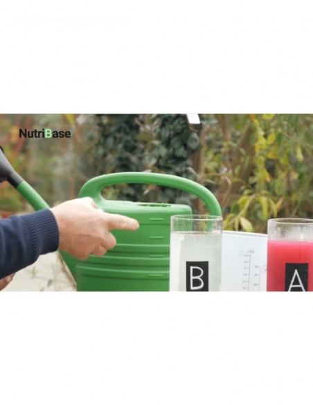 Fertilizante en polvo hidropónico. Nutribase A+B. Altamente soluble.