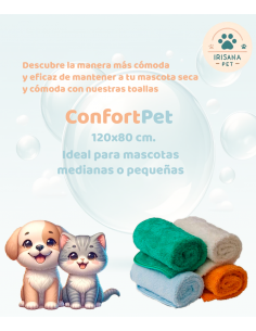 ConfortPet. Asciugamano in microfibra per animali... 2