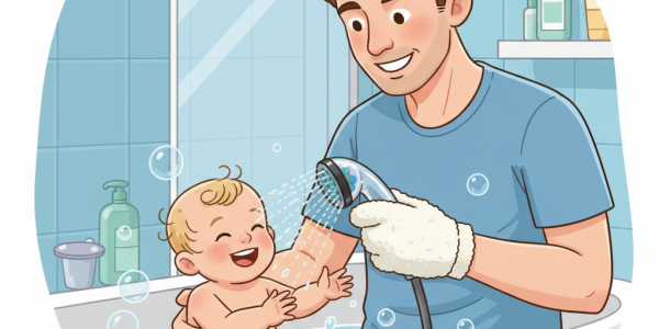 Importance of baby bath