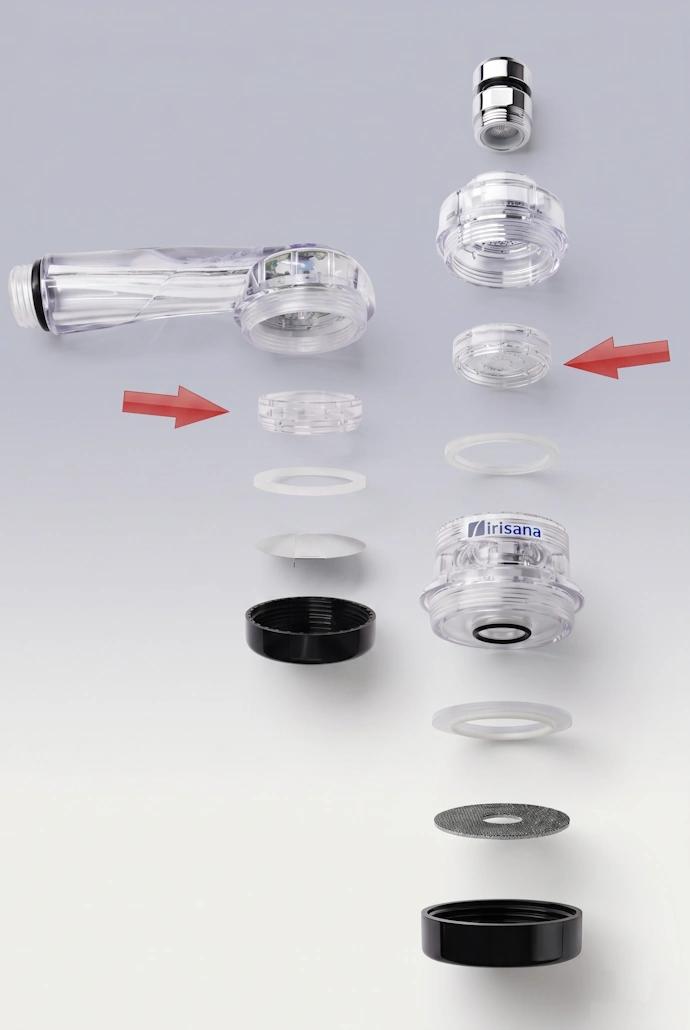 Filtros de Partículas Irisana - Blíster 4 unidades (Ecogrifo/Beauty/Mini/ AquaPet)